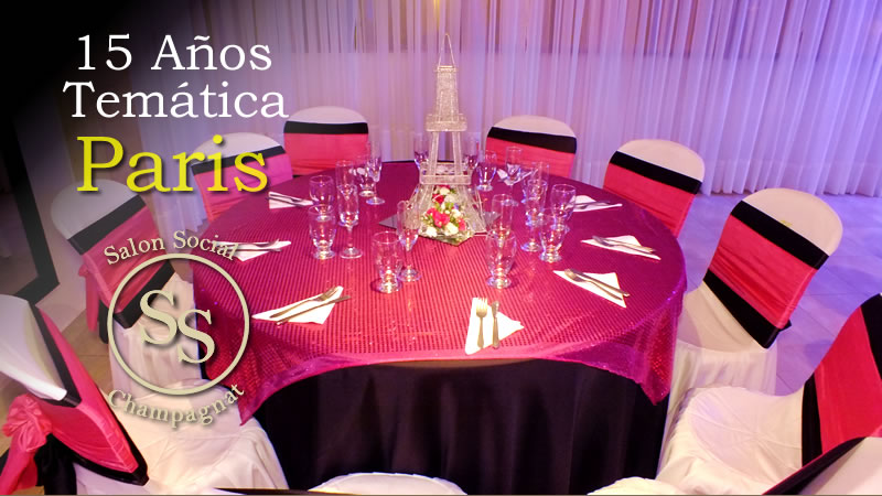 Decoracion para 15 años en cali estilo Paris #eventos