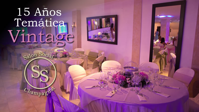 Decoracion para 15 años vintage en cali
